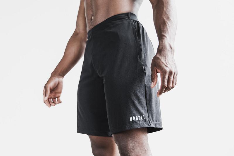 Black Nobull Stretch Woven Short 9\